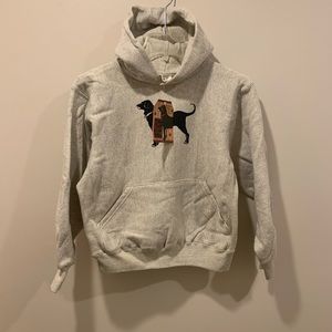 The Black Dog  kid Hoodie Size M NWT